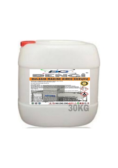 Bulaşık Makina Kireç Çözücü 30kg