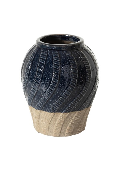Lexroo Wavy Seramik Vazo 19 X 23 Cm Çok Renkli