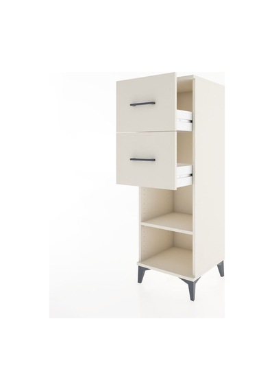 Hyperion Dolap Tek Raflı 2 Çekmeceli 44x44x134 Aytaşı-aytaşı Aytası
