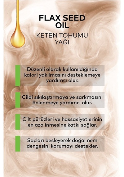 Maia Mc Saf Keten Tohumu Yağı 50 ML
