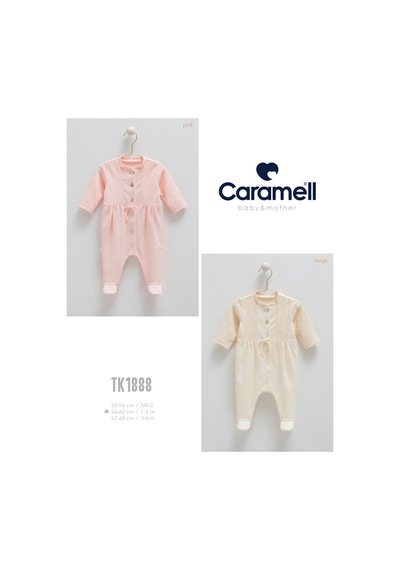 Caramell Barbosa Tine Lace Bebek Tulum Tk1888 0-1ay/1-3ay/3-6ay Bej Bej