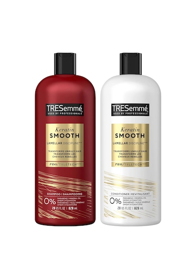 Tresemme Keratin Smooth Kabarma Karşıtı Şampuan + Saç Kremi 2 x 828 ML