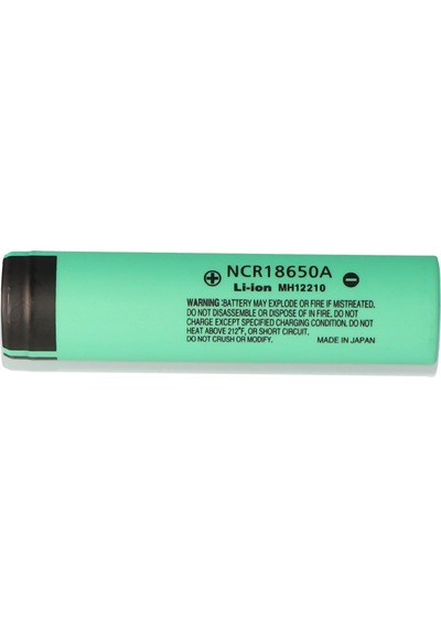 Panasonic Ncr18650A 3.6V 3100 Mah li-Ion Pil Korumasız Not Boyutları 64.9x18.1MM