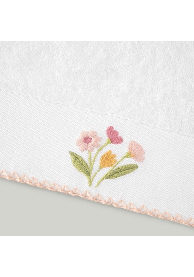 Linens Liana Bambu 50x85 Cm Yüz Havlusu Beyaz 450 G/m²