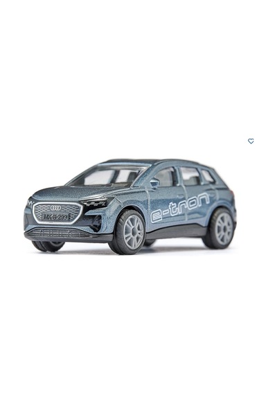 Siku Audi Q4 E-tron Metal Model Araba Oyuncak Diecast Koleksiyon Lisanslı Elektrikli Orijinal 8.5 Cm