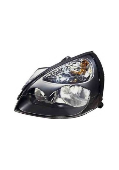 Clio 2 - II Far Lambası Sol Çift Optik İçi Siyah 7701054058