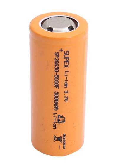 Sp26650-5000f 3.7v 26650 Model 5000mah Li-ion Düz Kafa Pil