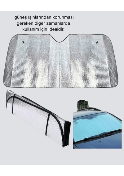 Katlanabilir Araba Güneşliği, Uv Işınlarına Karşı Maksimum Koruma 0