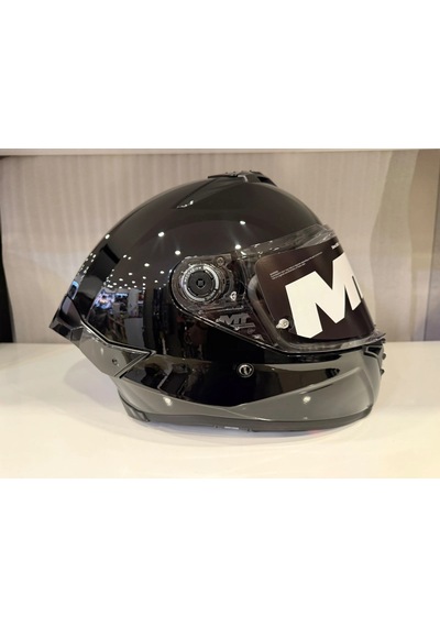 Kask Mt Thunder 4r Sv Pure Parlak Siyah