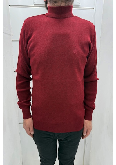 Santa Dmctekstil Erkek Düz Snt-8109 Spor Kesim Rahat Kalıp Yarım Balıkçı Yaka Kışlık Yünlü Kazak Bordo Santa Dmctekstil Erkek Düz Snt-8109 Spor Kesim Rahat Kalıp Yarım Balıkçı Yaka Kışlık Yünlü Kazak Bordo