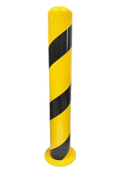 Kaldırım Park Dubası Sabit Park Delinatörü Otopark Sabit Park Bariyeri 100 Cm Kırmızı