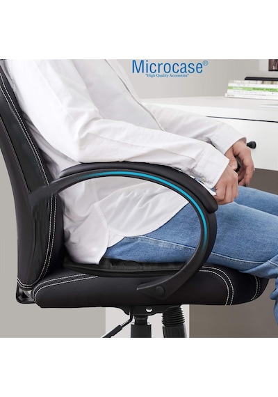 Microcase 3d Ortopedik Oto Araç Oyuncu Koltuk Minderi 2 Adet Al4337 Siyah Diğer