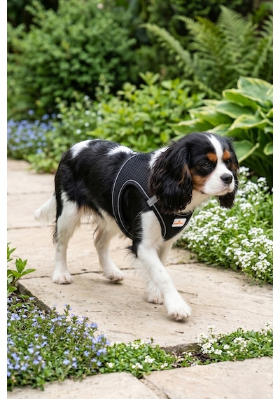 Kediler Ve Köpekler İçin Rahat, Dayanıklı Göğüs Tasması Xl Siyah