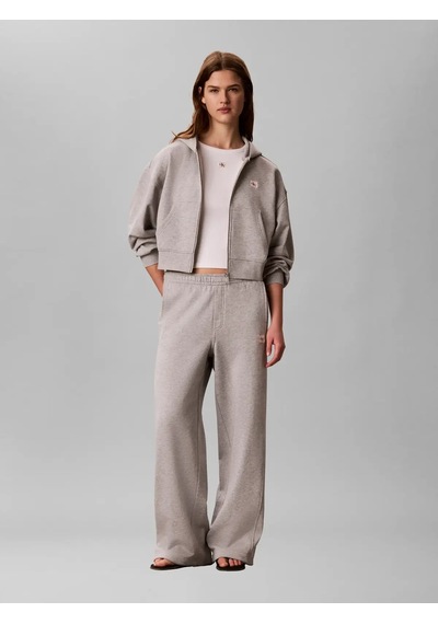 Calvin Klein A- French Terry Badg, P79 Gri Eşofman Altı