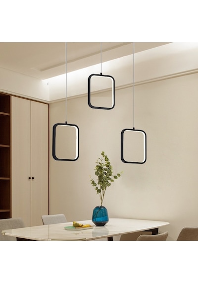 Tra30601 Eco 3X(30X30 Cm) Led Avize Sarkıt Üçkare