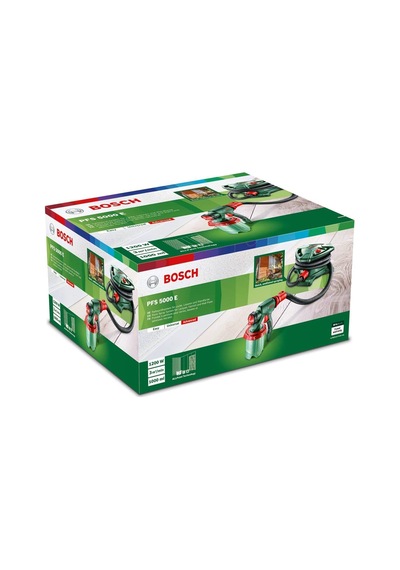 Home And Garden Pfs 5000 E Elektrikli Boya Püskürtme Sistemi, 1.200 Watt, Vernik, Cila Ve Duvar Boyası İçin, Yeşil Genel