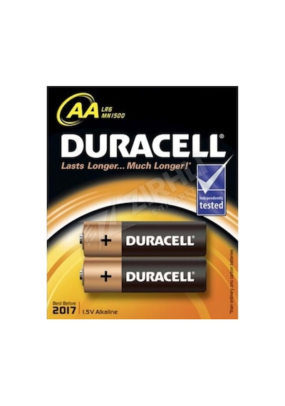 5 Adet Duracell Kalem Pil Aa 2 Li