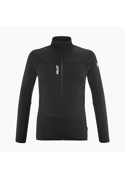 Millet Fusıon Grıd Tam Fermuar Polartec Erkek Mıv9465 N0247 Siyah