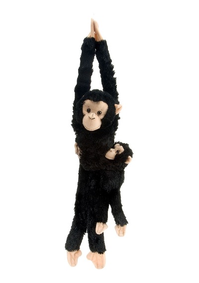 Wild Republic Asılı Yavrulu Şempanze 50 Cm 15265 Çok Renkli