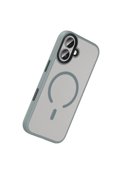 Joko Apple iPhone Uyumlu 17 Megane Magsafe Kapak - Titan Gri