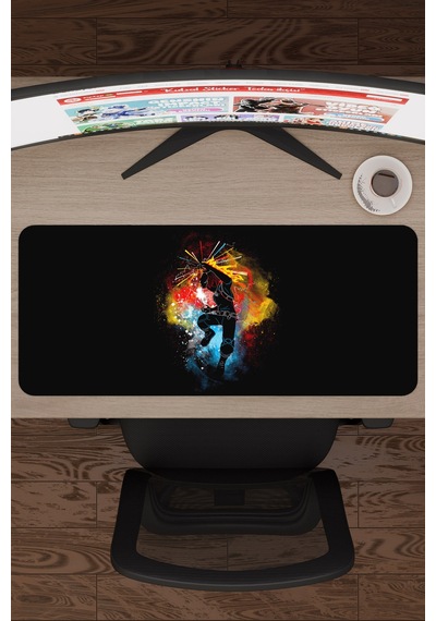 Shoto Todoroki Anime V5 - 70x30 Xl Gaming Kauçuk Kaymaz Taban Mouse Pad Fare Altlığı