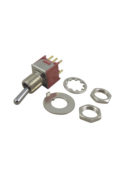 Çin 1md1t1b1m2qns ,2-konum/kalıcı Kontak-2a2k Pcb-6pin Toggle Anahtar