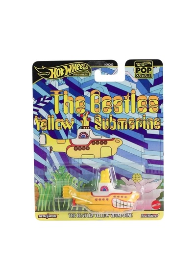 Premium Pop Culture The Beatles Yellow Submarine Metal Araba - Jbl74/hxd63 Çok Renkli