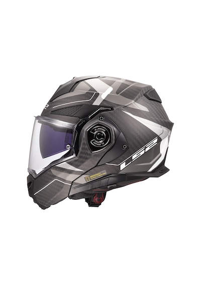 Ls2 Advant X Karbon Horızon Mat Gümüş-gri Kask Karbon Gri