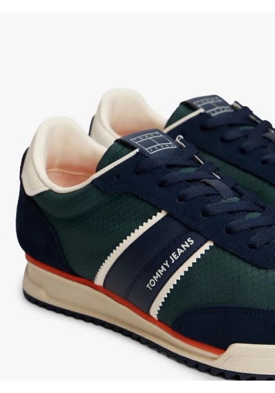 Tommy Hilfiger Em0em01664 Tjm Retro Runner Cleated Winter Erkek Günlük Ayakkabı Mavi