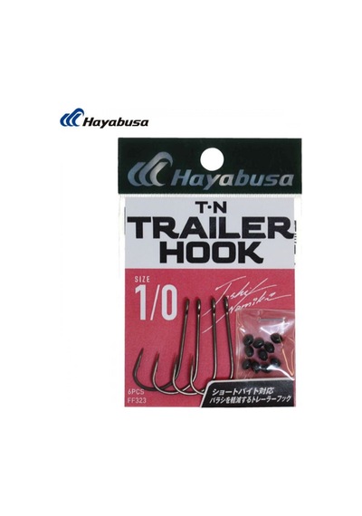 Hayabusa F.f 323 Traıler Teflon Black 6lı No:2/0 Olta İğnesi