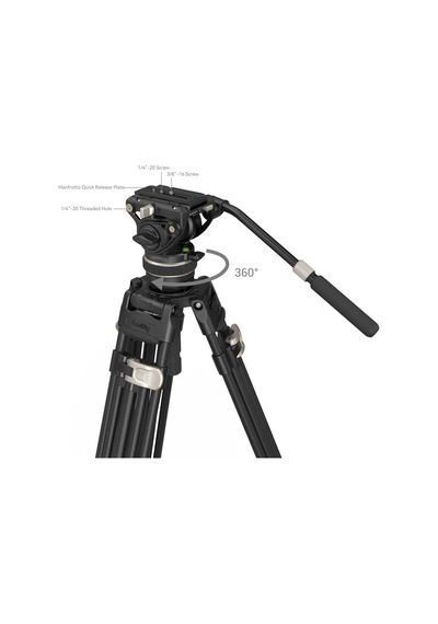 Smallrig Ad-80 4163 Freeblazer Alüminyum Alaşımlı Tripod Seti