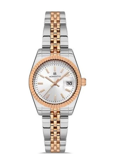 Momentus Cs384t-02sr Kadın Kol Saati Gümüş - Rose Gold