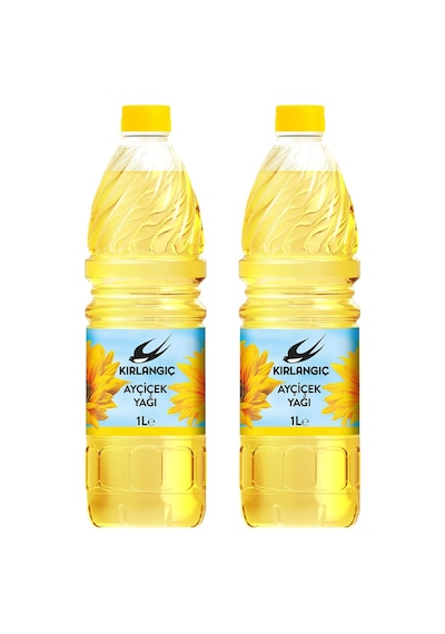 Kırlangıç Ayçiçek Yağı 1 Lt X 2 Adet