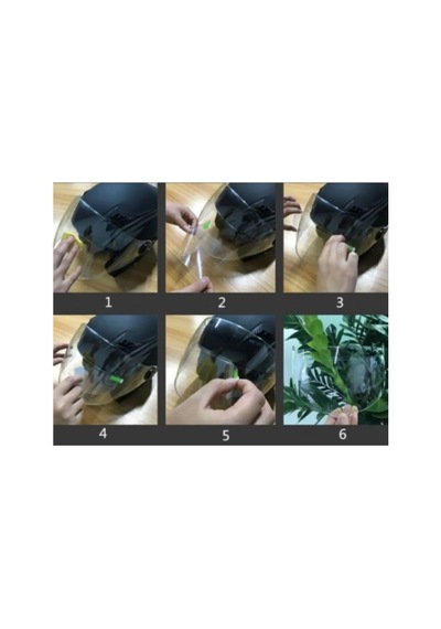 Tüm Kasklara Uyumlu Motorsiklet Kask Ön Cam Sticker Film Yağmur Buğ Engelleyici Su Kaydırıcı Cam Filmi Yağmur Engelleyici Damla Kaydırıcı Film