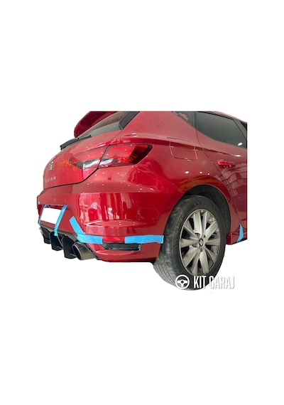 Kit Garaj Corsa D Yan Marşpiyel Çift Plastik Boyasız