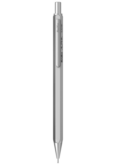 Scrikss Alpha Mekanik Kurşun Kalem 0.5 Mm Gri