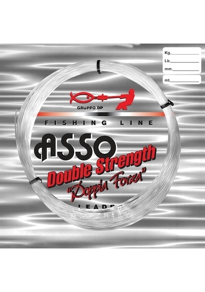 Asso Double Strength Doppıa Forza Ultra Soft Poşet Misina 100 Mt No: 0.65