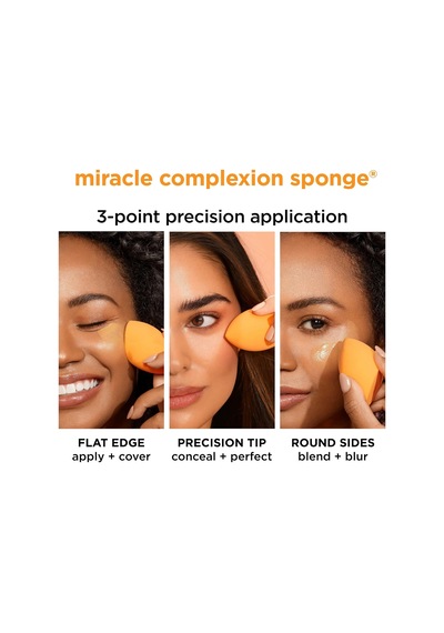 Lexroo Beauty Makyaj Blender Miracle Complexion Ve Makyaj Gücü Sünger Seti, Cc Krem Vakfı İçin