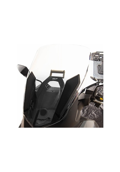 GP Kompozit  SYM Joymax Z Plus 250 2023-2024 Uyumlu Telefon / Navigasyon Tutucu Siyah