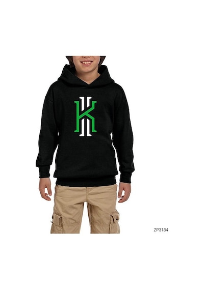 Zepplin Giyim Kyrie Siyah Çocuk Kapşonlu Sweatshirt