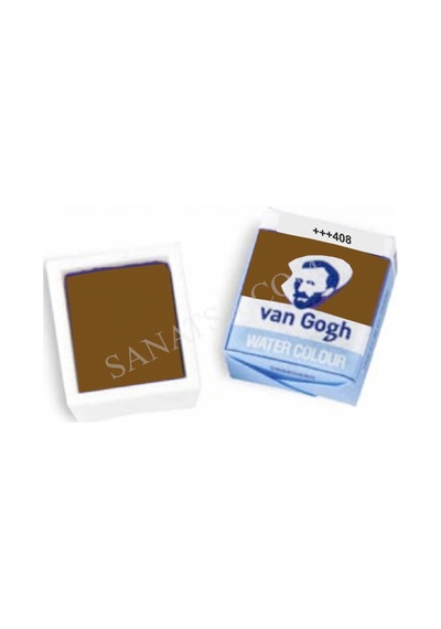 Talens Van Gogh 1/2 Tablet Sulu Boya 408 Raw Umber