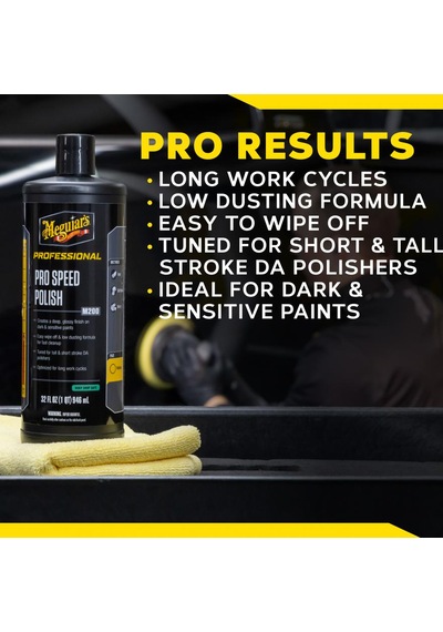 Meguiar's Pro Speed Polish M20032 - Yüksek Parlaklık