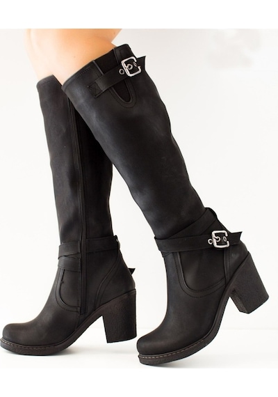 Fox Shoes Siyah Kadın Çizme C674250109