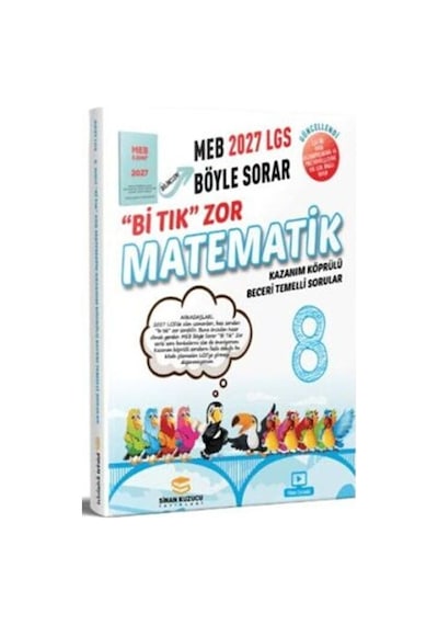2027 8. Sınıf Bi Tık Zor Matematik Soru Bankası Sinan Kuzucu
