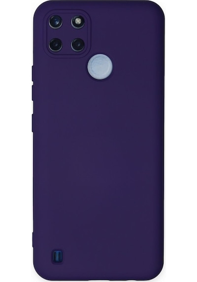 Nettech Realme C25y Uyumlu Lansman Seri Arka Koruma Kılıf - Lila Lila