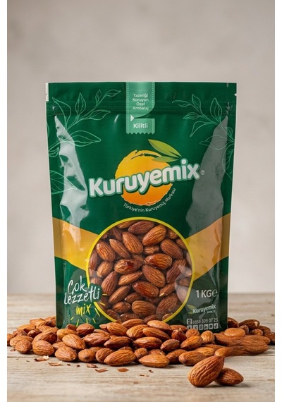 Özel Kavrulmuş Badem İçi - Çıtır Atıştırmalık, Gurme Kalitesi 1kg 1 KG