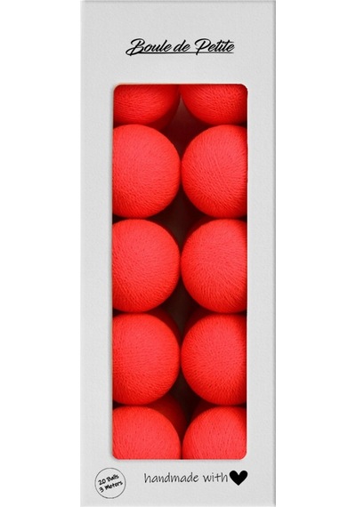 Neon Pink Işıklı Top Dekoratif Aydınlatma