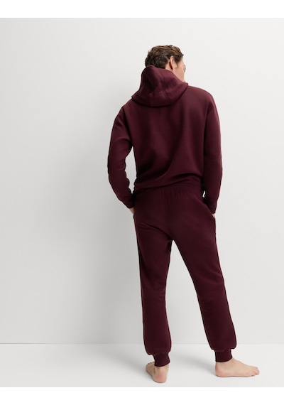 Marks & Spencer Pamuk Karışımlı Kapüşonlu Sweatshirt T07005133 Bordo