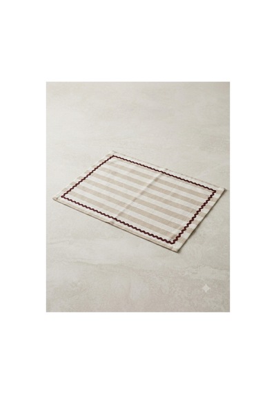 Kahverengi Çizgili Bordo Biyeli Amerikan Servisi 2'li Set 33x44 Cm Sofra Ve Masa Düzeni Dekoru Kahverengi - 887011997 Kahverengi Kahverengi Çizgili Bordo Biyeli Amerikan Servisi 2'li Set 33x44 Cm Sofra Ve Masa Düzeni Dekoru Kahverengi - 887011997 Kahverengi