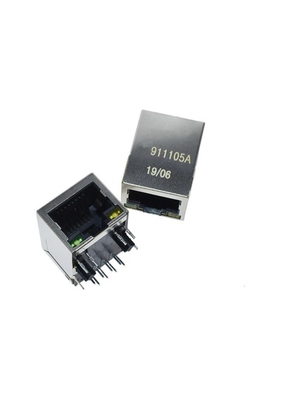 Trafolu Rj45 Hr911105A Ethernet Bağlantı Soketi